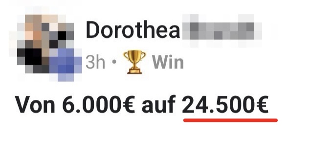 Community-Ergebnis: von 6.000 auf 24.500 Euro